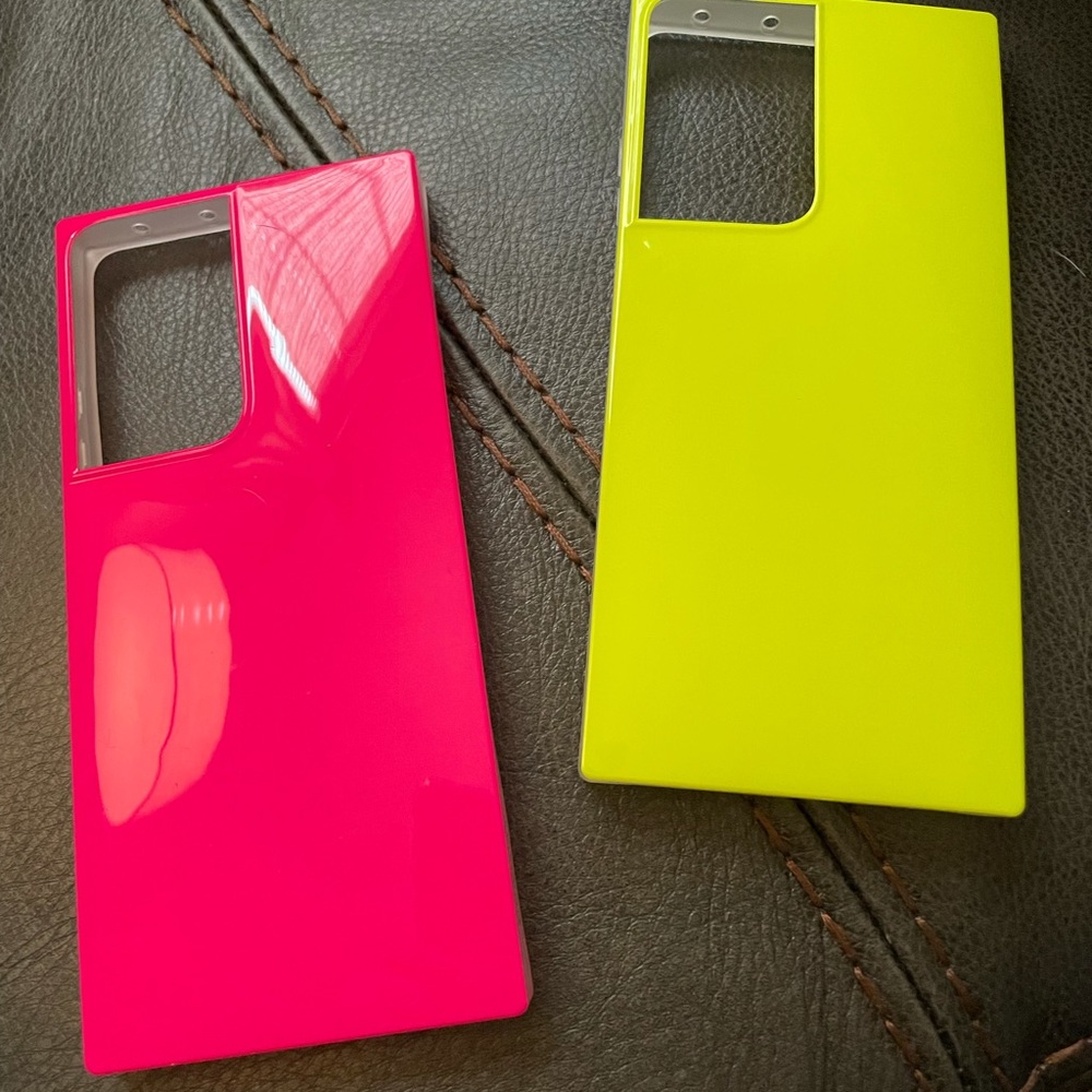 Brand new Flaunt square phone cases for S21 Ultra Samsung Galaxy.